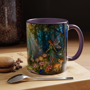 Fantasy Lover Gift for Her Birthday Gift Fairy Mug Fantasy Reader Gift for Sister Woodland Fairy Mug Fantasy Creature Gift for Fairy Lover image 14