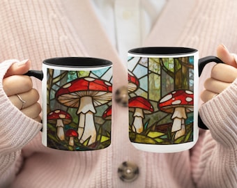 Naturliebhaber Geschenk für Mama Geburtstagsgeschenk Pilzgeschenk zum Muttertag Geschenkidee für Sie Pilzliebhaber Geschenk Pilztasse Wildtierliebhaber Geschenk