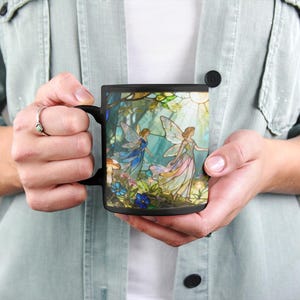 Fantasy Lover Gift for Her Birthday Gift Fairy Mug Fantasy Reader Gift for Sister Woodland Fairy Mug Fantasy Creature Gift for Fairy Lover image 6