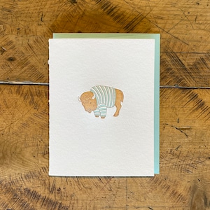 Carte typographique chandail Buffalo