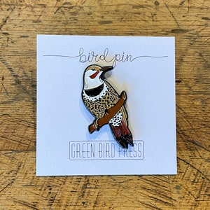 Northern Flicker Enamel Pin
