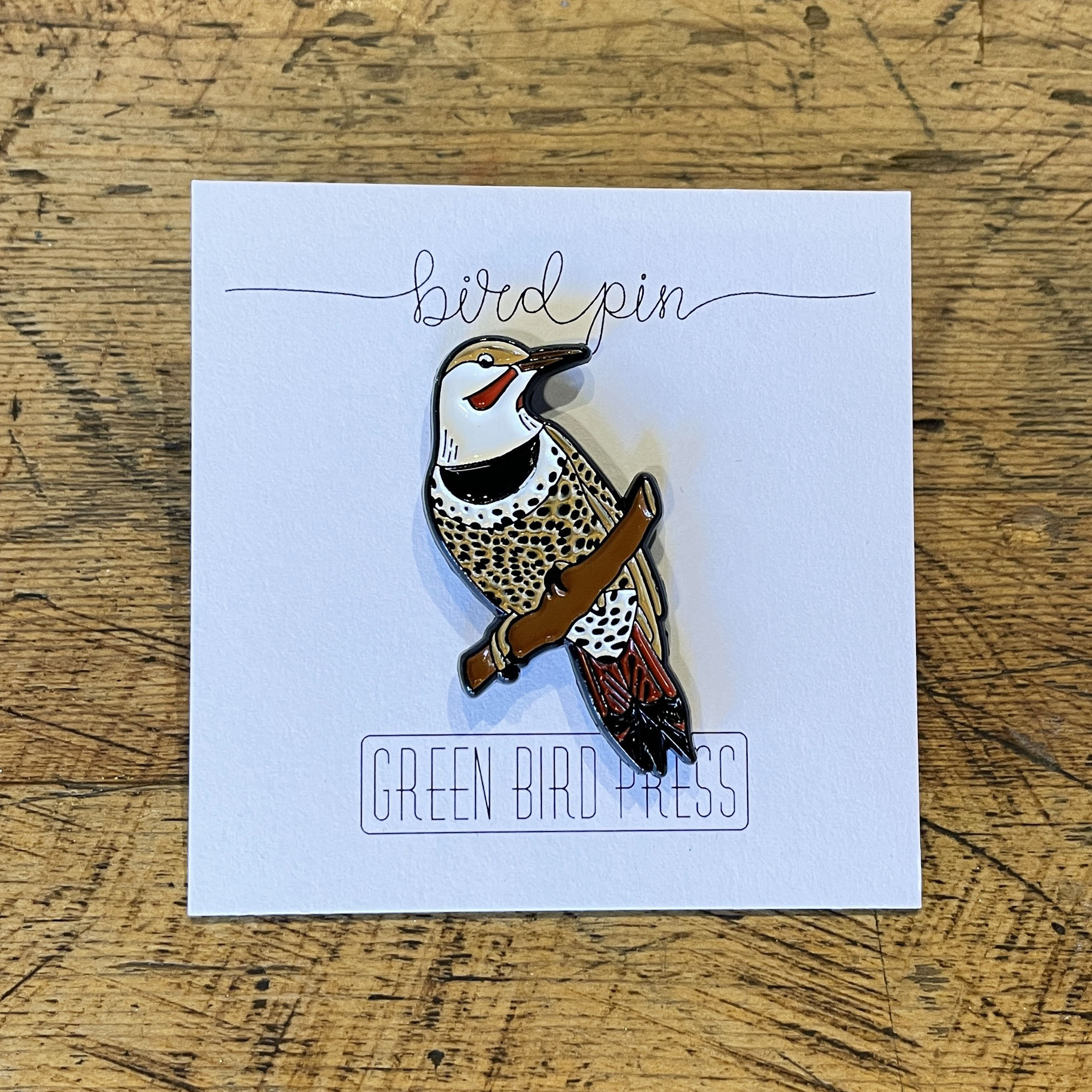 Northern Flicker Enamel Pin