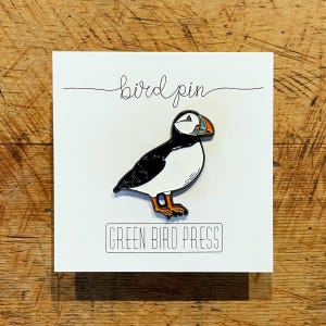 Atlantic Puffin Enamel Pin