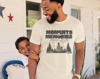 Moments & Memories Enjoy Life T-Shirt | Parent and Child Forest Scene