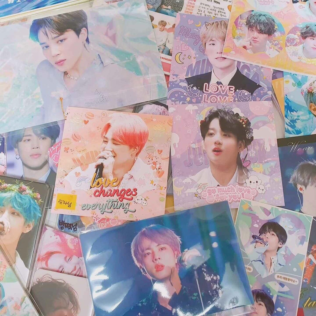Kpop BTS GRAB BAG| Bts Random Box| Bangtan| Photo Card Sticker - Etsy
