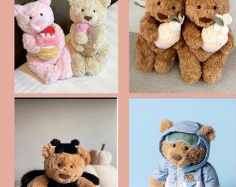 ジェリーキャット ミディアム バーソロミュー ベア ぬいぐるみ レア