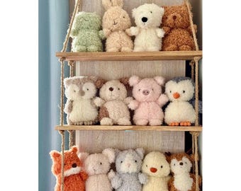 Authentieke kleine knuffel Jellycat, zacht knuffeldier, decoratie babykamer