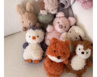 Authentic Jellycat Small Plush Toy, Soft Cuddly Animal, Baby Nursery Decor