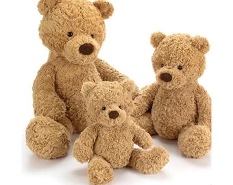 Jellycat knuffelbeer, authentieke zachte teddybeer, klassieke knuffel, knuffelbaar speelgoed