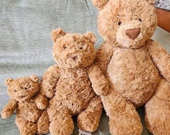 Jellycat Bartholomew Bear – Authentic Plush Teddy, Large Size
