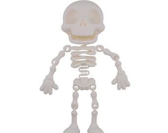 Flexi Skeleton – Figurine articulée gonflable | Jouet imprimé en 3D