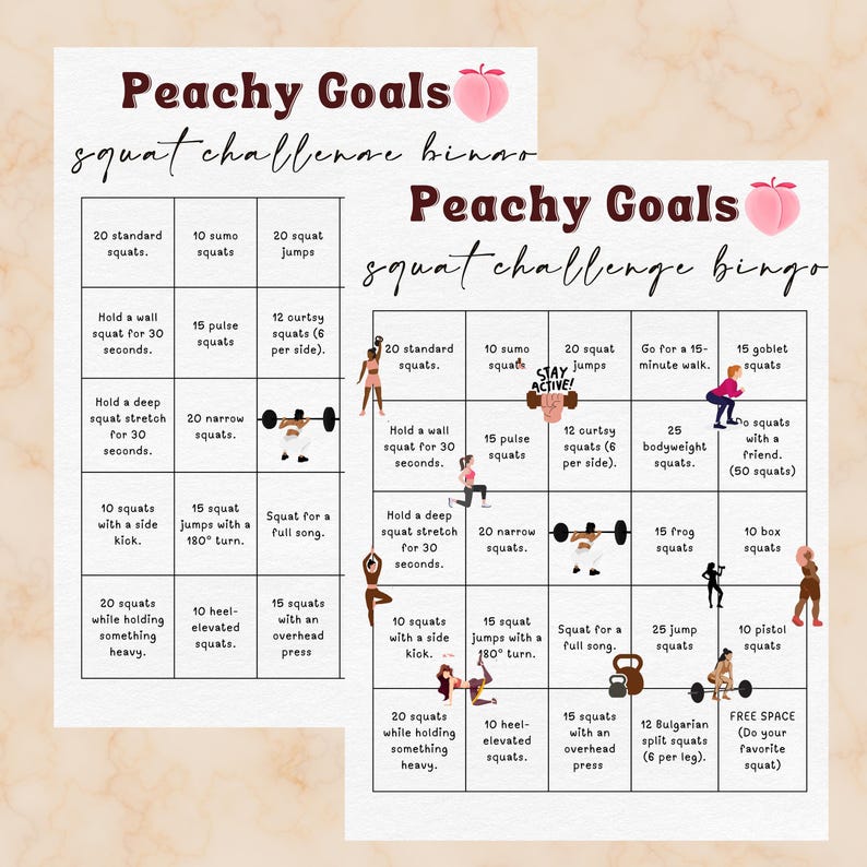 2026 Bingo Card Template, Printable New Year Resolution Goal, Vision ...