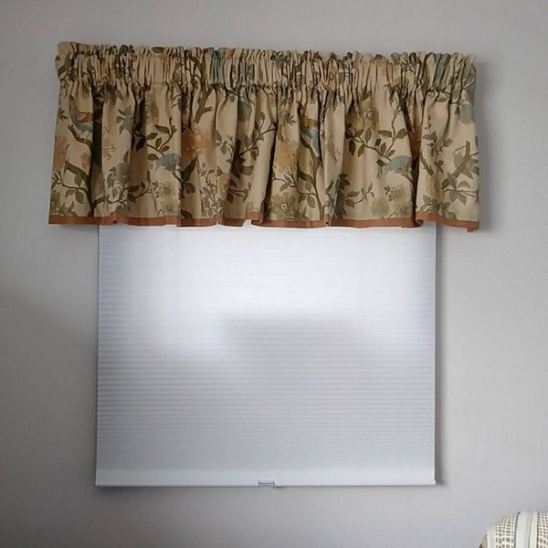 3" Rod Pocket Valance Etsy