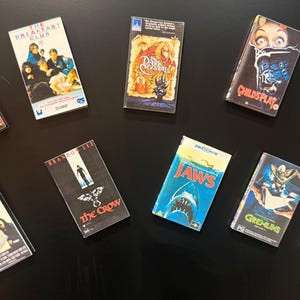 Mini VHS Tape Fridge Magnets – 3D Printed Nostalgia