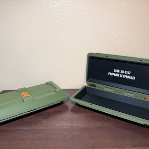 Arc Raiders inspired Weapons Crate Desk Box