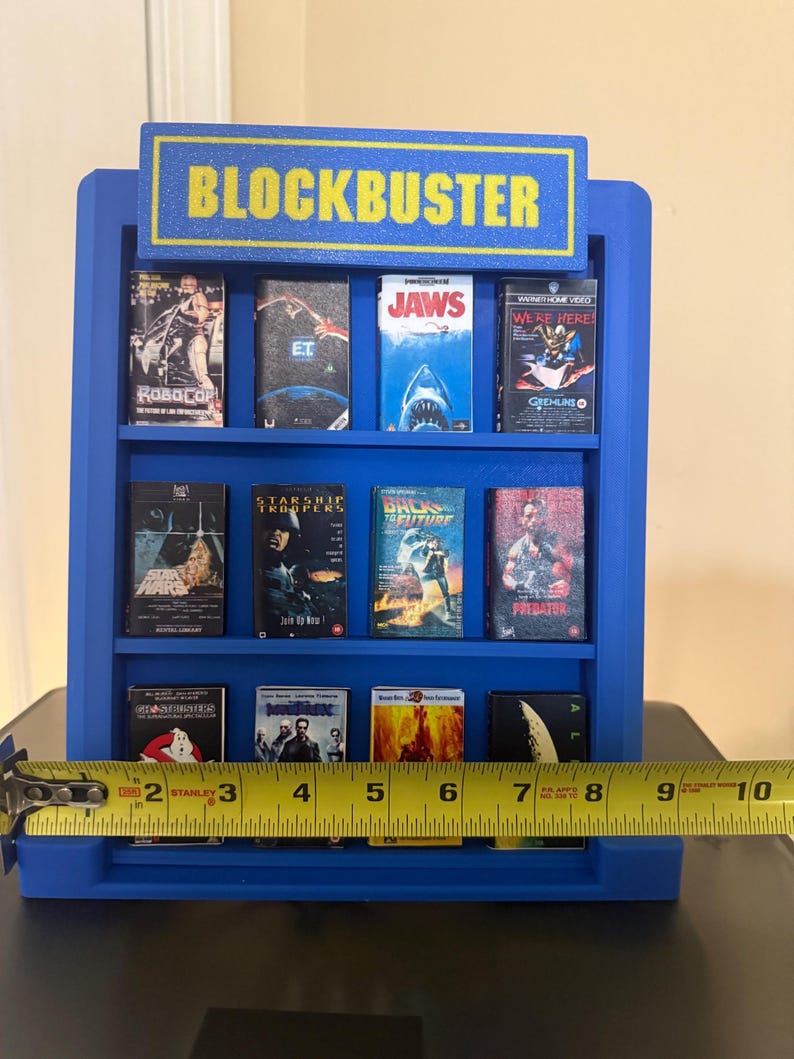 Blockbuster Video Store Rug Blockbuster Mini VHS Display - Etsy