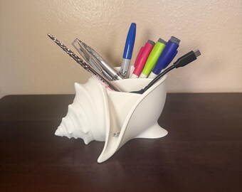 Sea Shell Desk Organizer