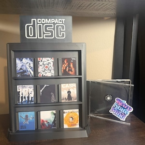 Mini CD Display Shelf | Retro Album Display|
