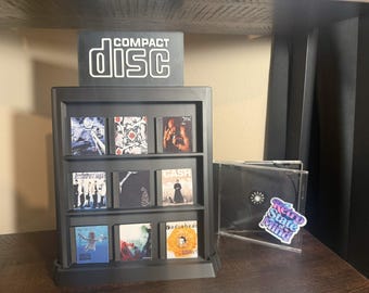 Mini CD Display Shelf | Retro Album Display|