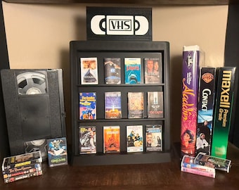VHS Themed Mini VHS  Display
