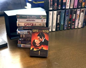 Mini VHS Tapes  3D Printed Nostalgia (Add on for your mini display)