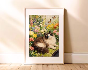 Retrato personalizado de mascota, pintura al óleo personalizada a partir de una foto, regalo conmemorativo para mascotas, regalo para amantes de las mascotas, descarga digital