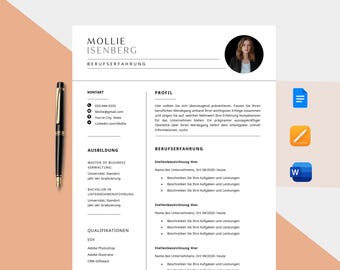 Vorlage lebenslauf erstellen online, Lebenslauf kostenlos Deckblatt, Anschreiben design deutsch, Bewerbungsvorlagen muster(Digital Download)