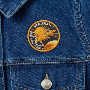 Venusian 1 Patch, King Gizzard and The Lizard Wizard Fan Gift, Infest The Rats Nest Badge, Sci-Fi Space Rats Iron On, Psychedelic Rock Art