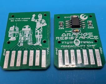 Resistance Droid Personality Chip for Droid Depot | Custom Star Wars Galaxy's Edge Astromech Upgrade