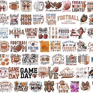 Pacote com mais de 300 imagens PNG de futebol, incluindo Dia de Jogo Retrô e Laços Coquette (Download Digital) imagem 2