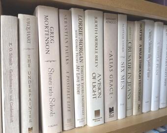 Tan Books for Decor - Set of 10 – Mixed Decorative Library Decor