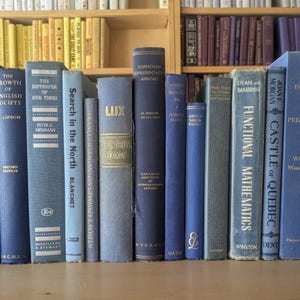 Juego de 15 libros vintage decorativos - Decoración con libros vintage seleccionados - Estilismo de estanterías - Decoración del hogar imagen 3