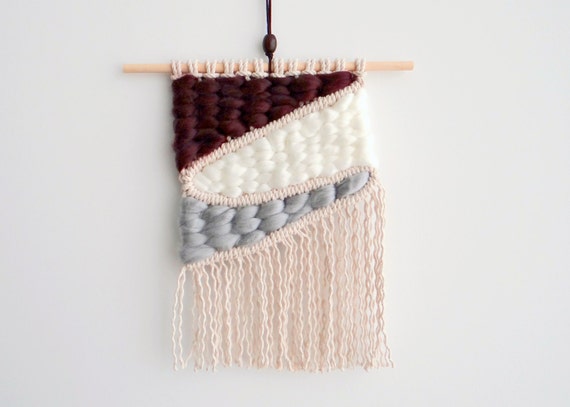 small woven tapestry
