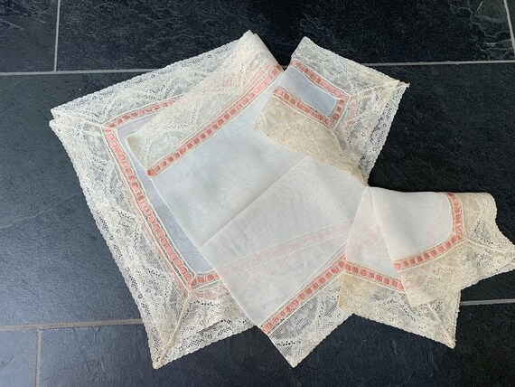 Vintage Lace Dresser Scarf Vintage Lace Bureau Scarf Vintage Etsy