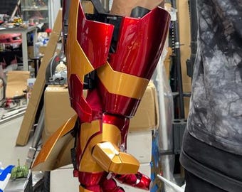アイアンマン アイアンマン LED 手のひら 手 前腕 腕 レーザーライト