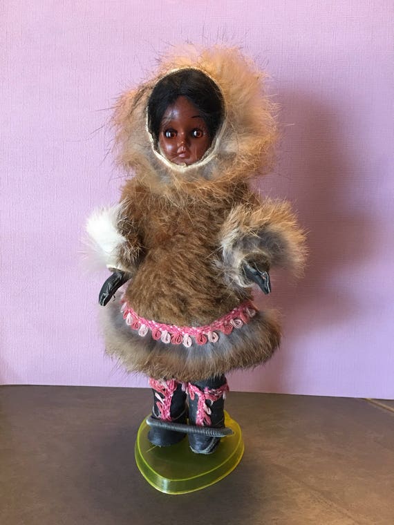 vintage eskimo doll