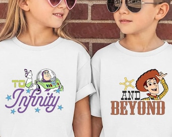 Buzz Woody Matching PNG To Infinity Beyond Disney Trip Brother Sister Shirt Digital Download