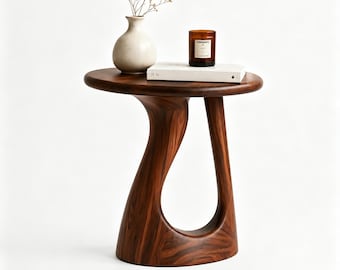 Handgemaakte op maat gemaakte organische moderne bijzettafel woonkamermeubels unieke salontafels entreetafel housewarming gif gotisch interieur