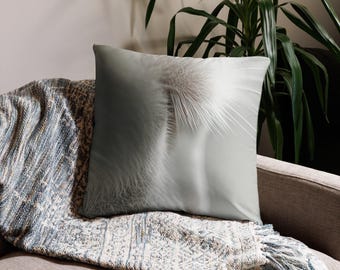 Classic feline fur cushion
