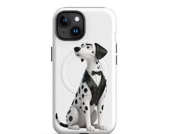 Sturdy case for iPhone® with MagSafe® Dalmatian