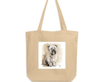 Organic Tote Bag Cairn Terrier
