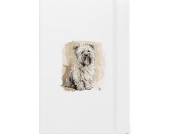 Cairn Terrier Hardcover Notebook