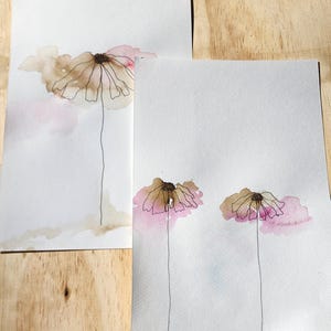 Watercolor Flower Bundle