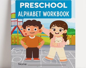 Preschool Alphabet Workbook zum Ausdrucken