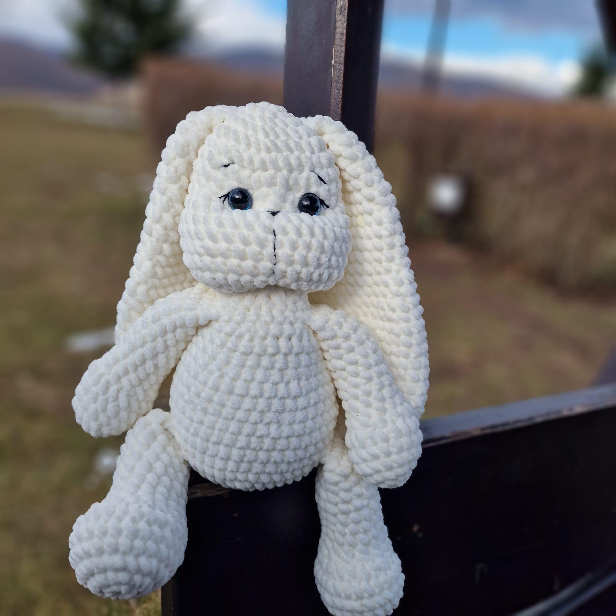Crochet Bunny Pattern PDF | Amigurumi Plush Toy | Floppy Ear Rabbit ...
