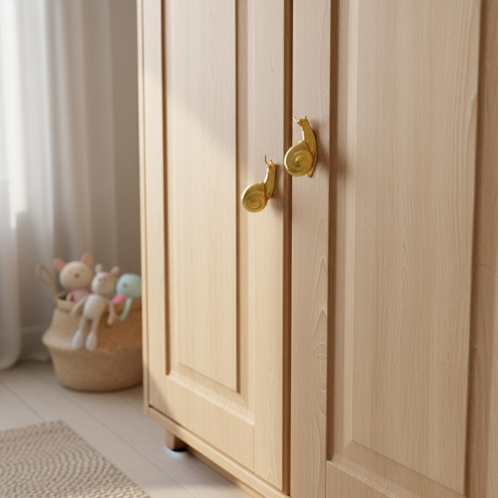 Snail Cabinet Knobs - Large: 52mm(2.05")
