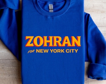 Zohran Mamdani for Mayor Tee: Vote Zohran, Progressive Democrats
