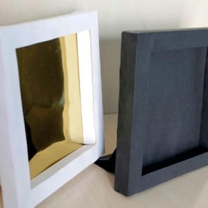 Shadow Box Frame, 3D Papercut Cut Template (Digital Download)