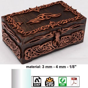 Plantilla para marco de caja de recuerdos (descarga instantánea)