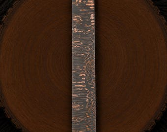 Handmade Copper Damascus San mai Billet Forging Material Knife Making Blank Craft Supply Project